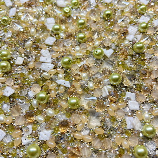🆕[S065]   Golden Olive Garden🌈✨-High Quality Seed Beads