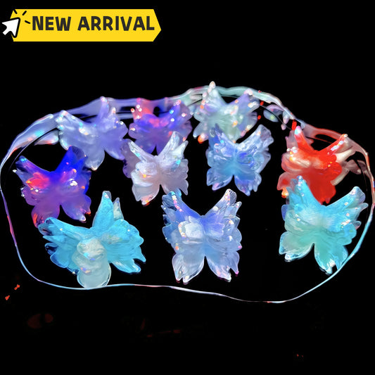 [P026]   Luminous Soft Butterfly-High Quality Charms
