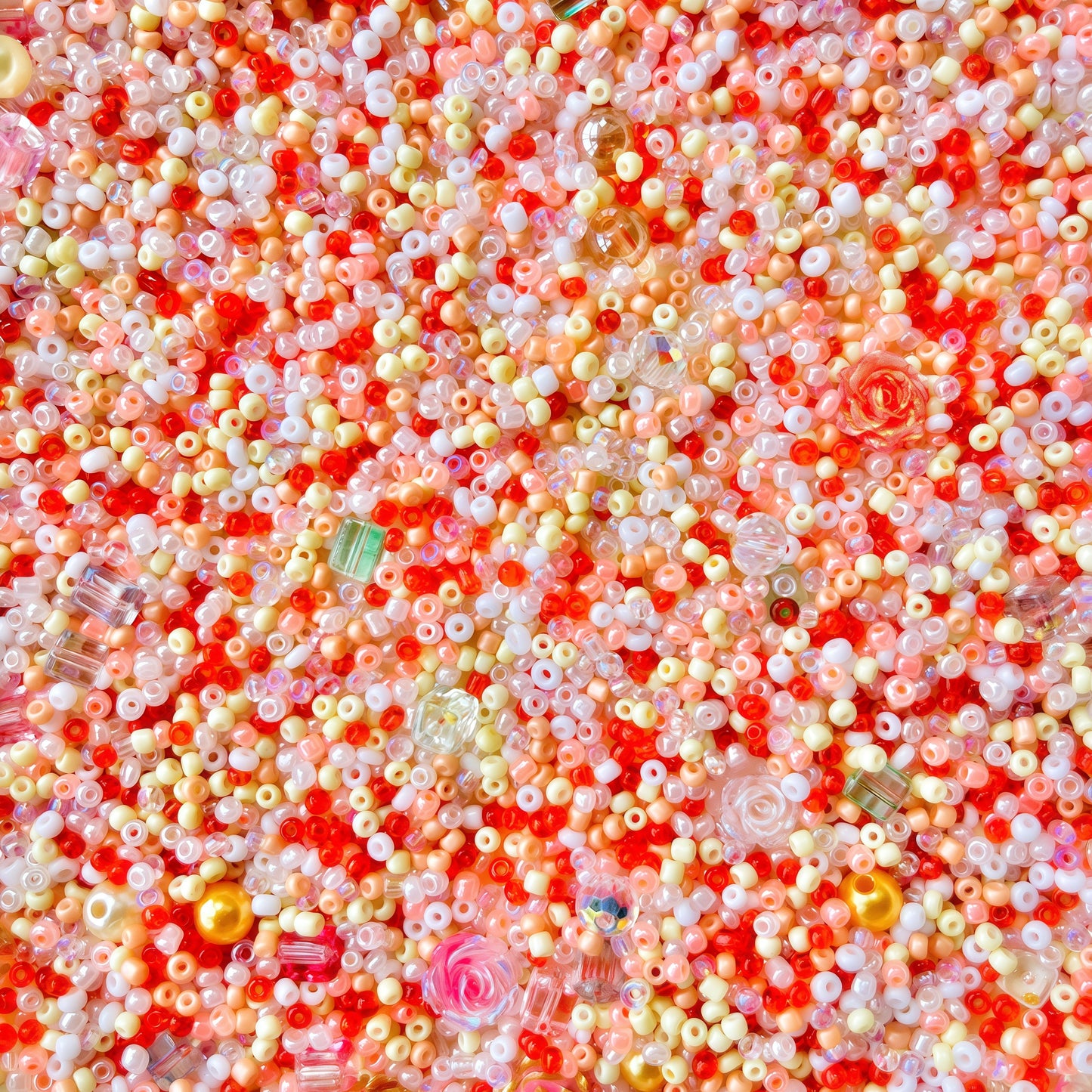 [S006]   Ember Blossom🌈✨-High Quality Seed Beads