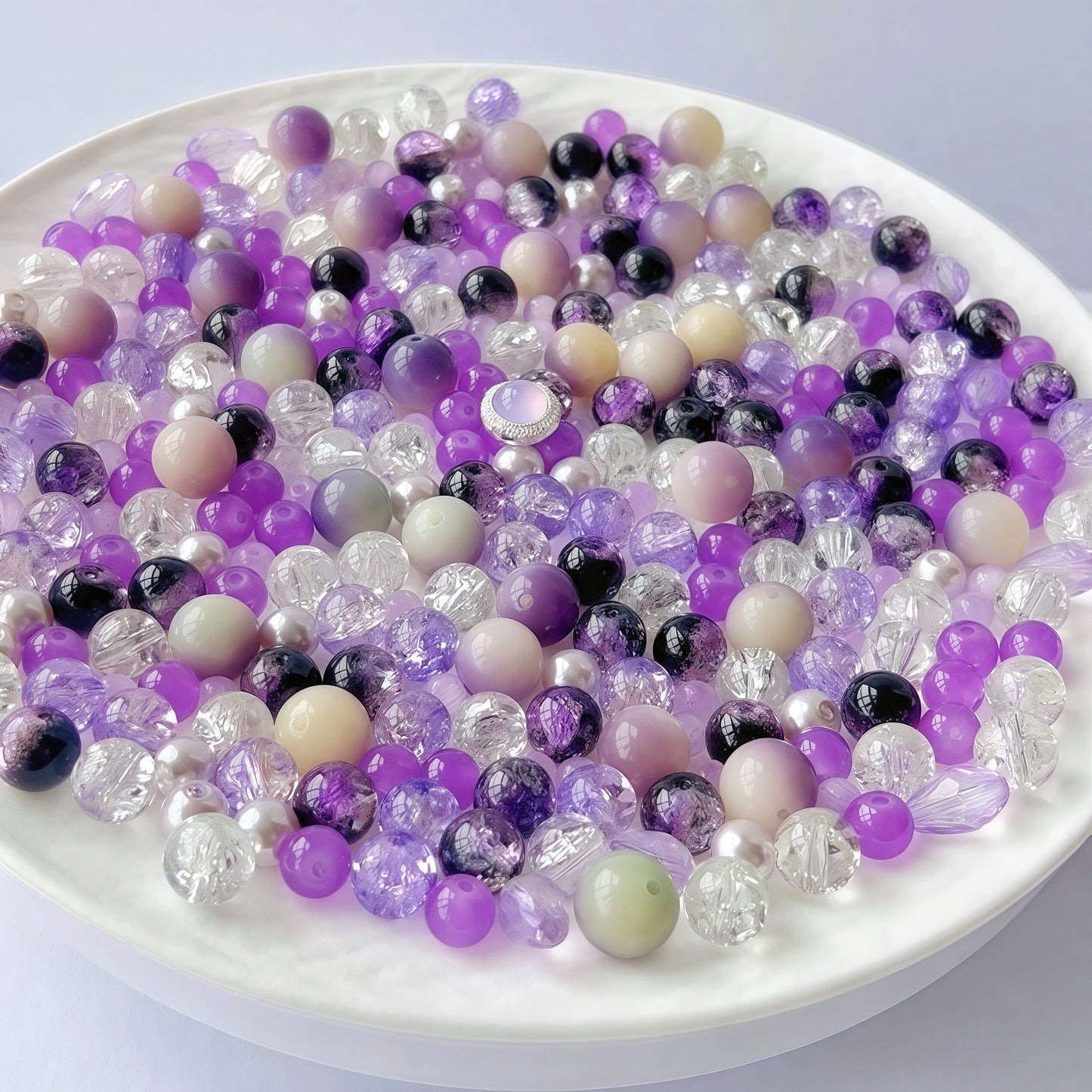 [A012]   Purple Serenade -High Quality Glass Beads
