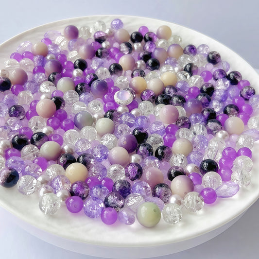 [A012]   Purple Serenade -High Quality Glass Beads