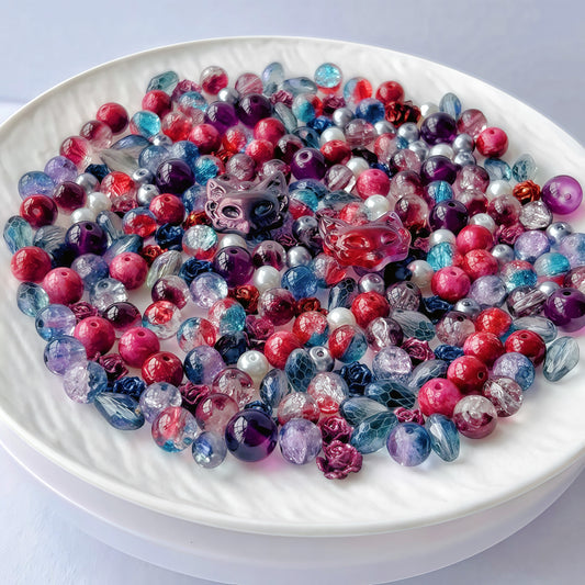 [A014]   Mystic Tail -High Quality Glass Beads