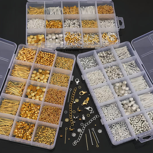 [M001]   15-Slot Box DIY Materials Tools Set