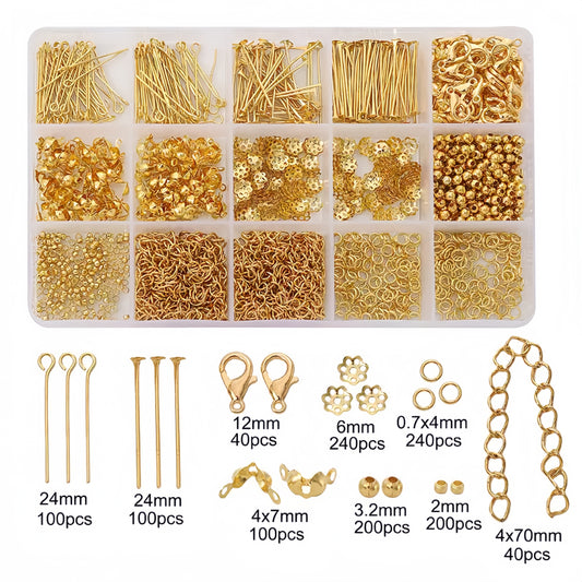 [M001]   15-Slot Box DIY Materials Tools Set
