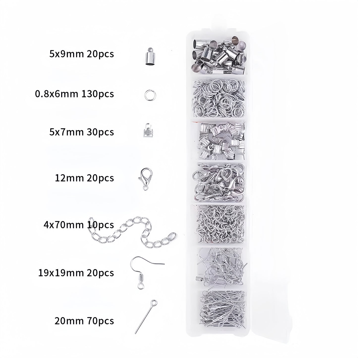 [M003]   7-Slot Box Material Tools Set