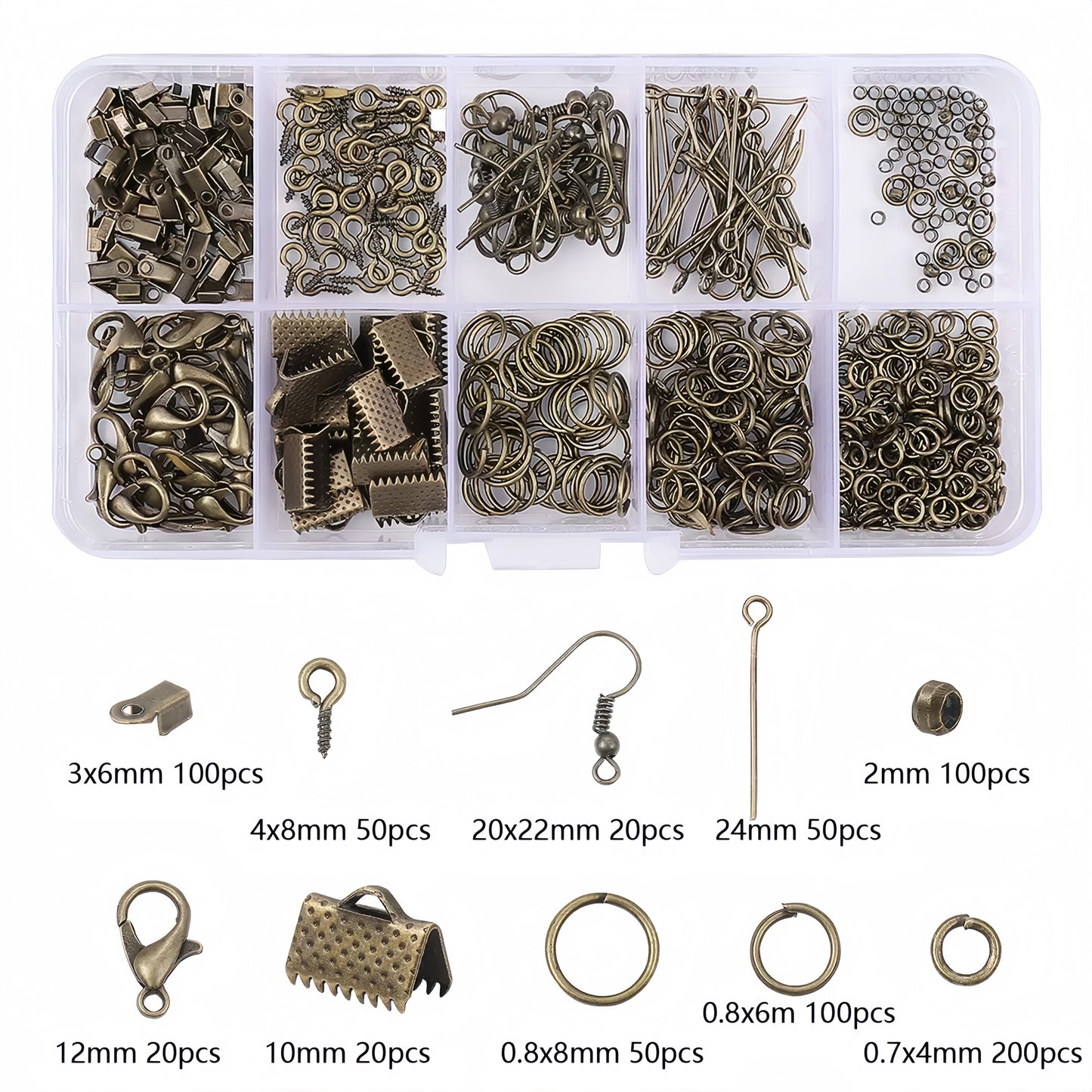 [M005]   7-Slot Box Materials Tools Set