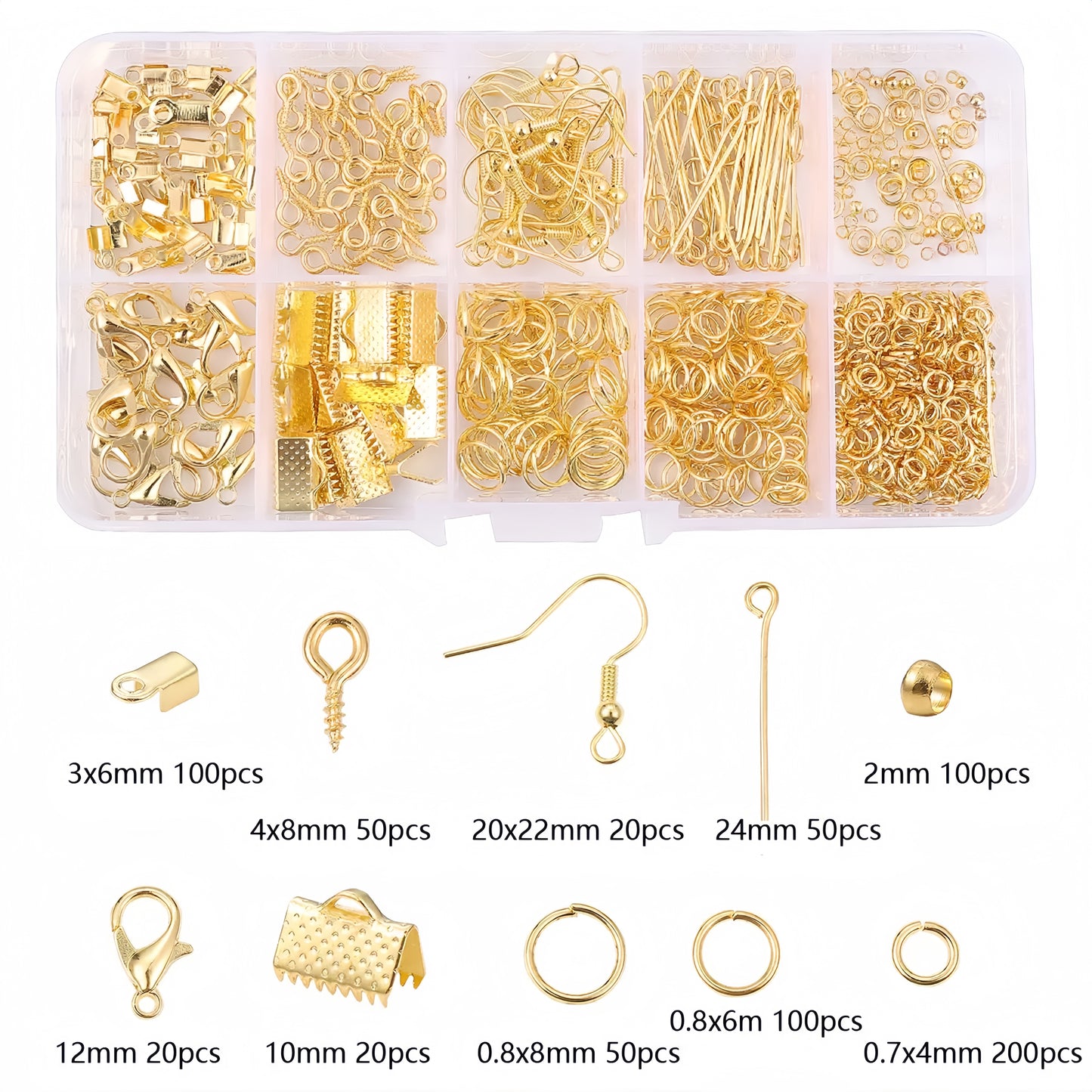 [M005]   7-Slot Box Materials Tools Set