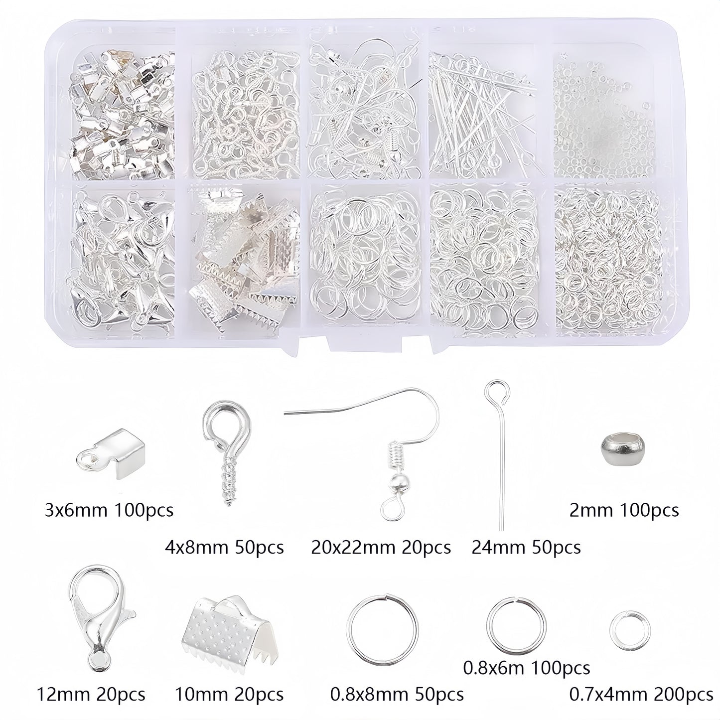 [M005]   7-Slot Box Materials Tools Set