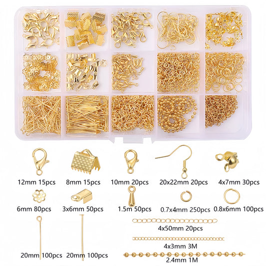 [M006]   15-Slot Box DIY Materials Tools Set