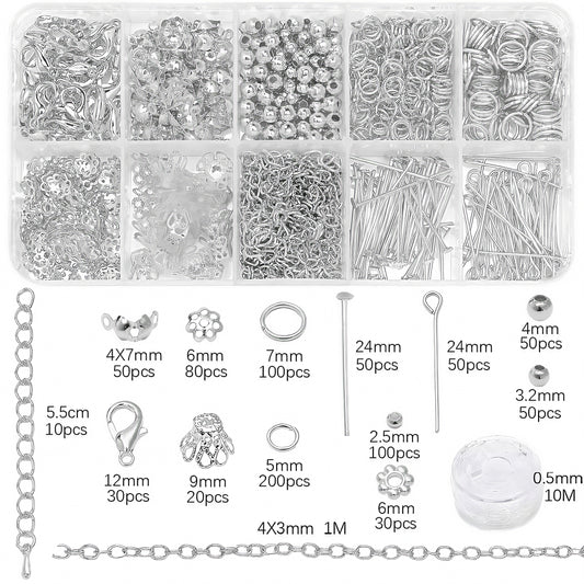 [M007]   10-Slot Box DIY Materials Tools Set
