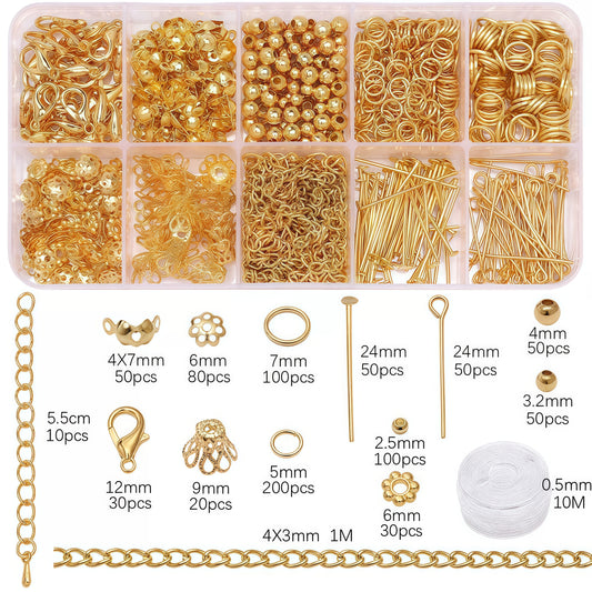 [M007]   10-Slot Box DIY Materials Tools Set