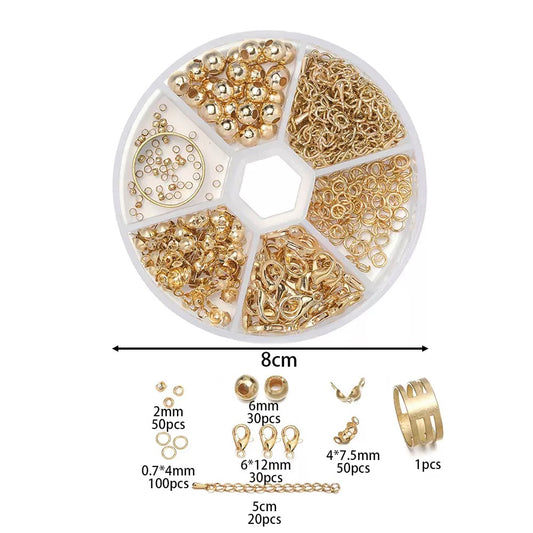 [M008]   6-Slot Box DIY Materials Tools Set