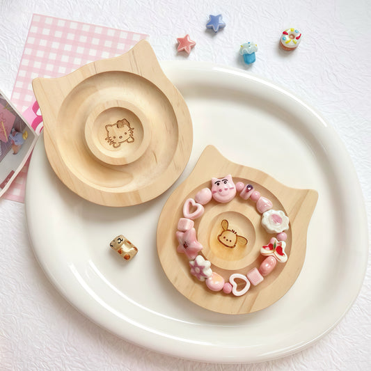 [M014]   Solid wood Bead Tray