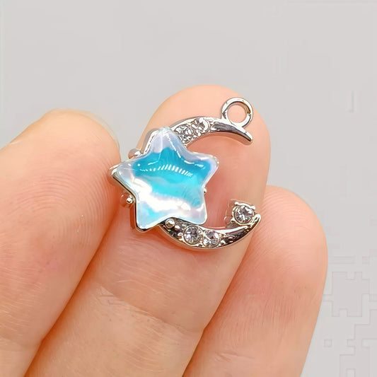 [P013]   Ocean Blue Pendant🌊-High Quality Charms