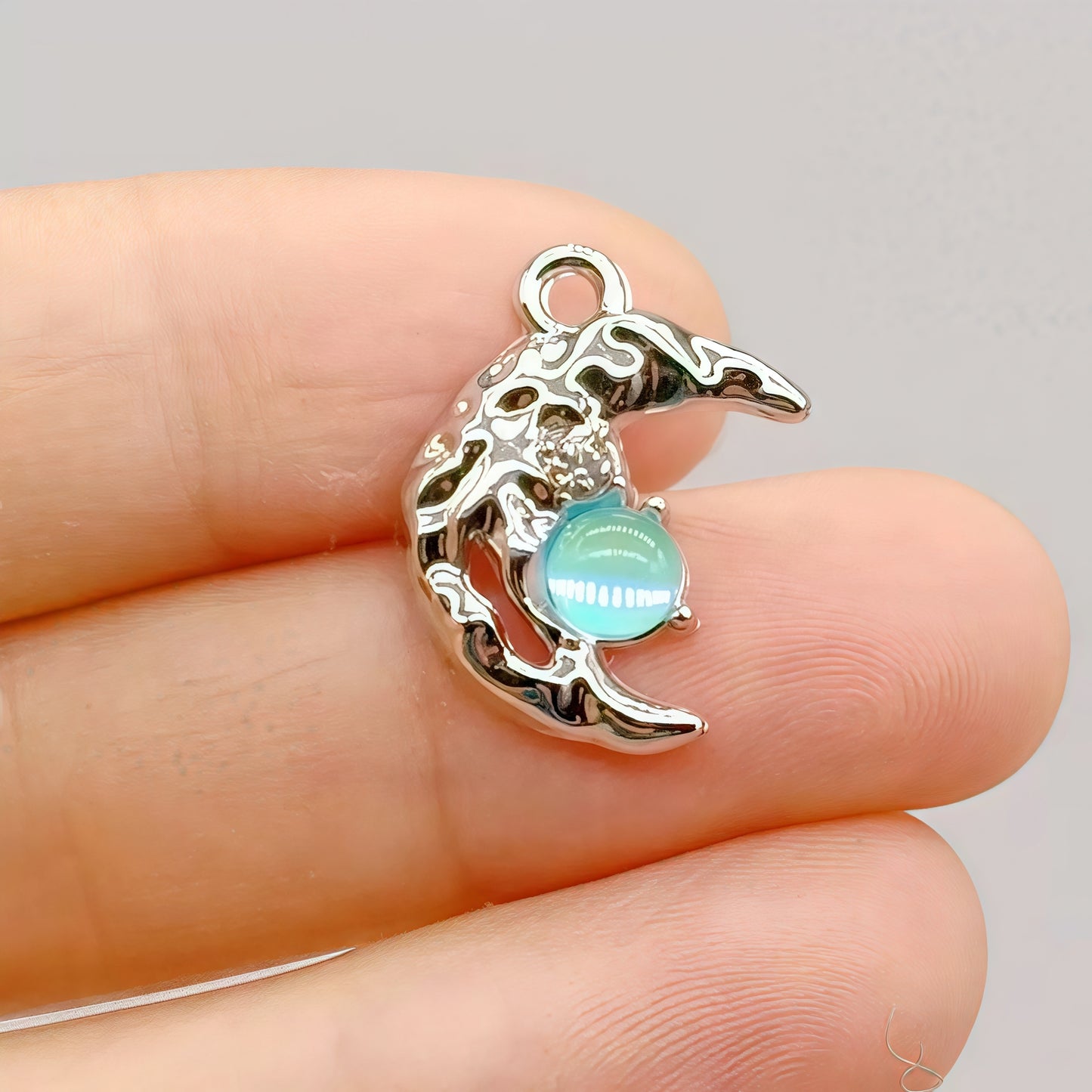 [P013]   Ocean Blue Pendant🌊-High Quality Charms