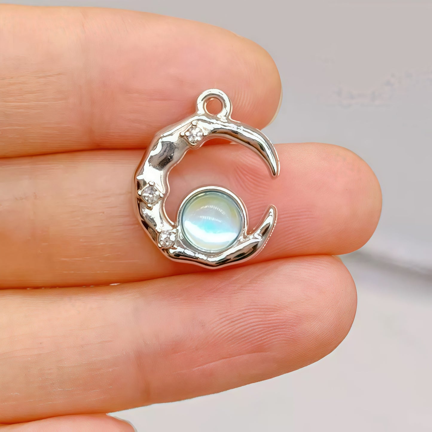 [P013]   Ocean Blue Pendant🌊-High Quality Charms