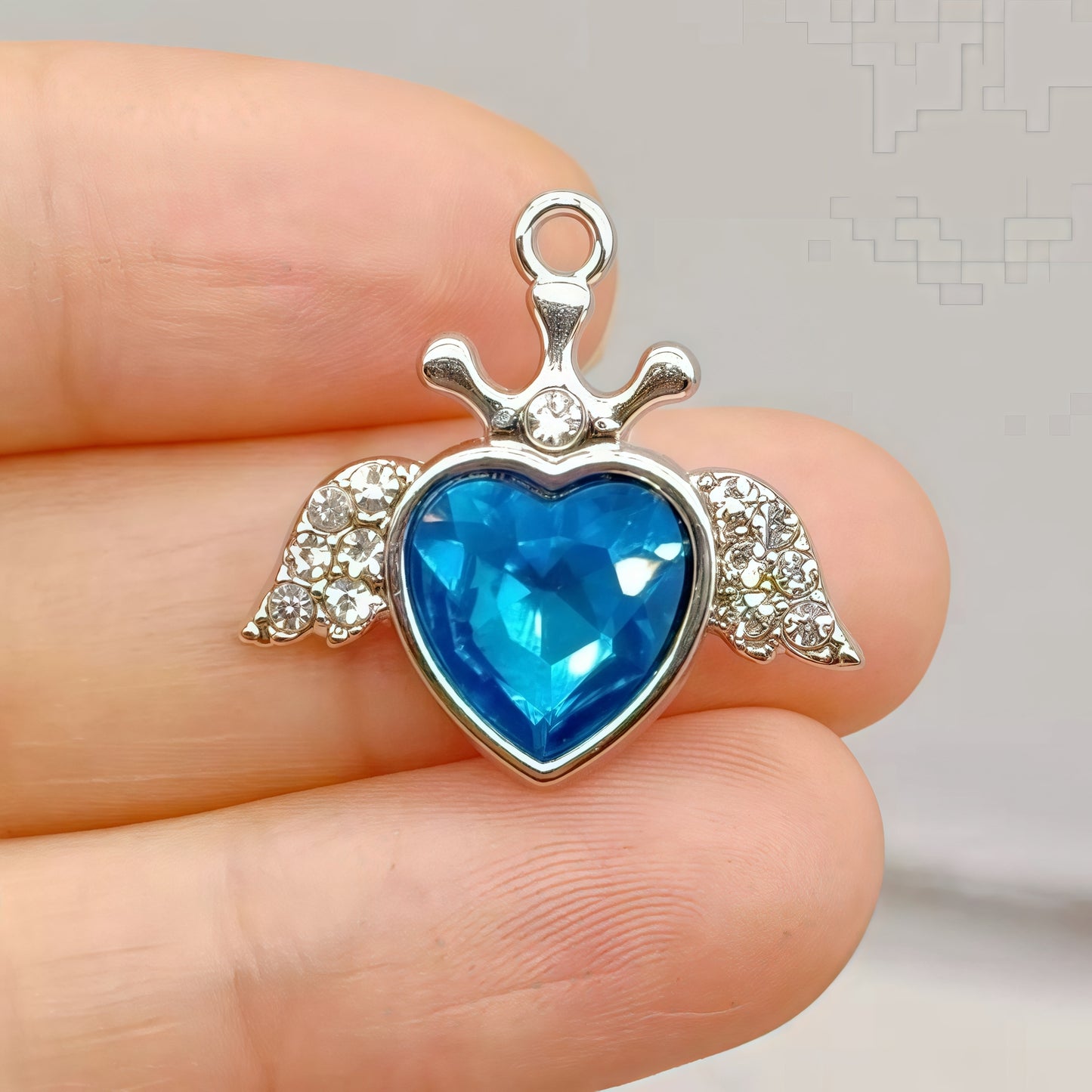 [P013]   Ocean Blue Pendant🌊-High Quality Charms