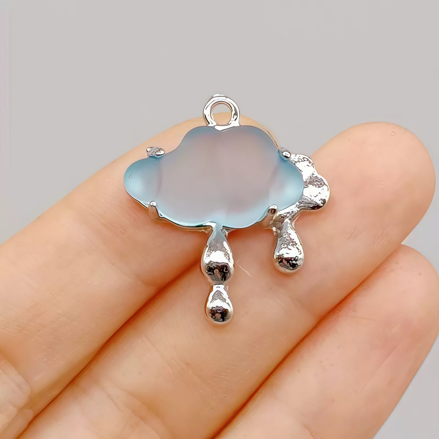 [P013]   Ocean Blue Pendant🌊-High Quality Charms