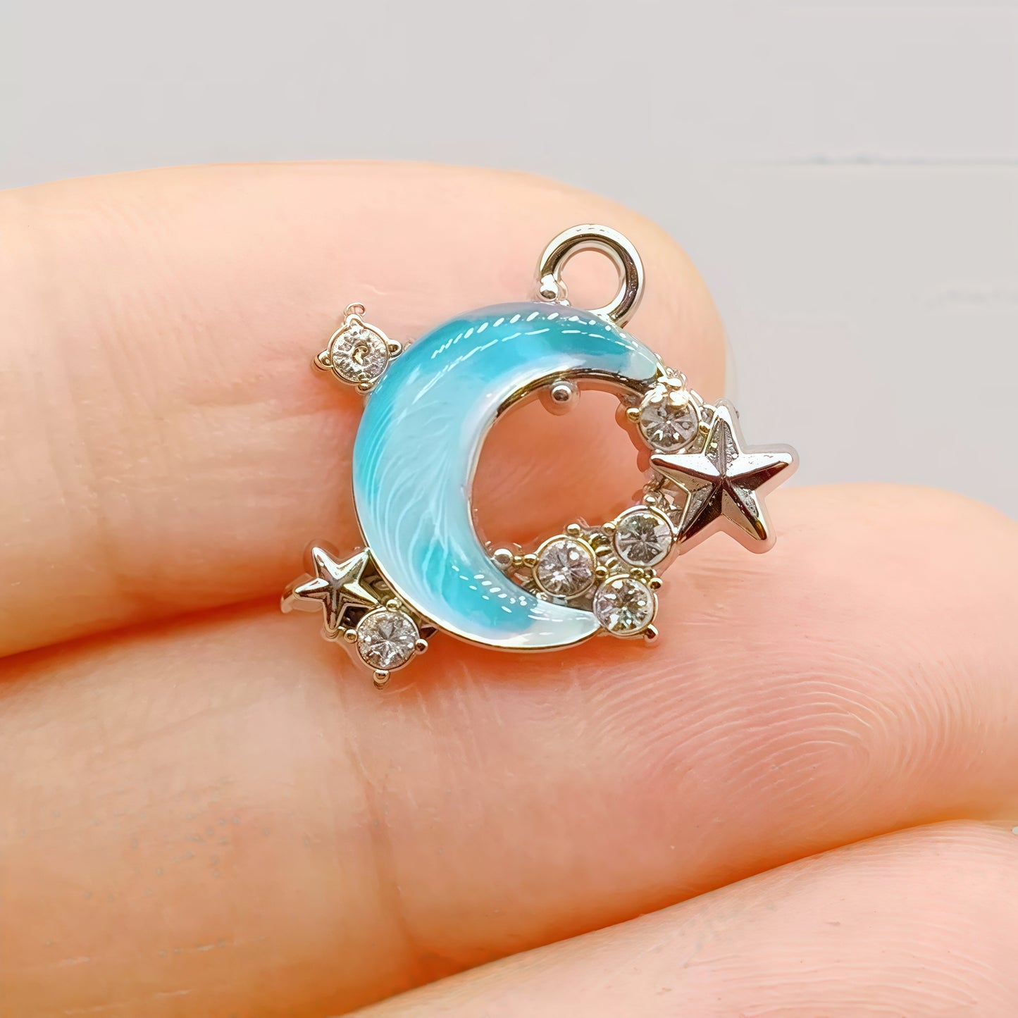 [P013]   Ocean Blue Pendant🌊-High Quality Charms