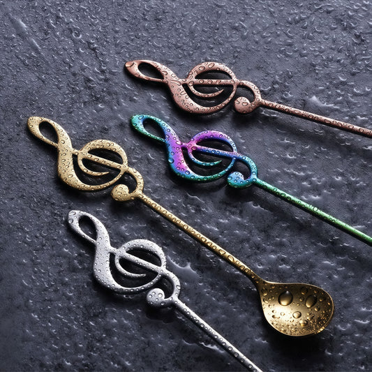 [M028]    Creative Coffee Spoon-High Quality Charms