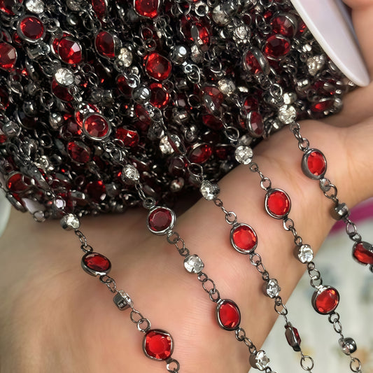 [P023]   DIY Color-Retaining Gorgeous Chain-High Quality Charms