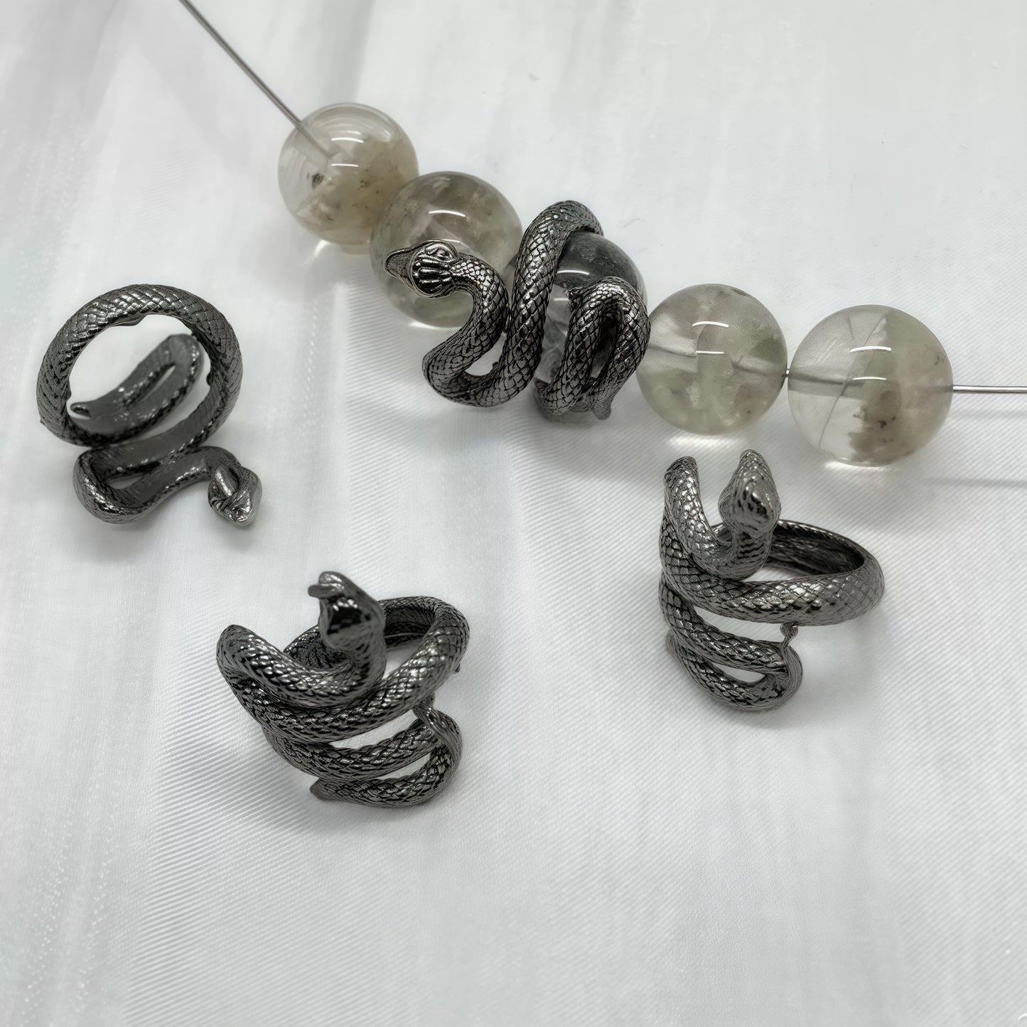 [P012]   Coiled Snake🐍-High Quality Charms
