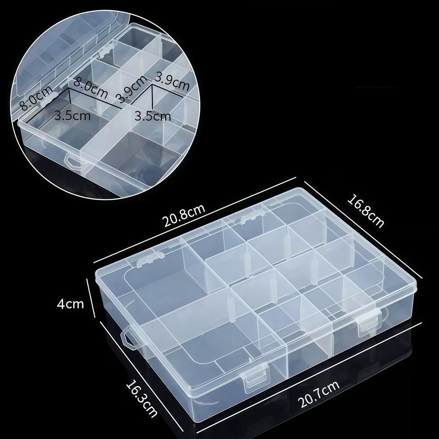 [M011]   Detachable Plastic Storage Box 1.0