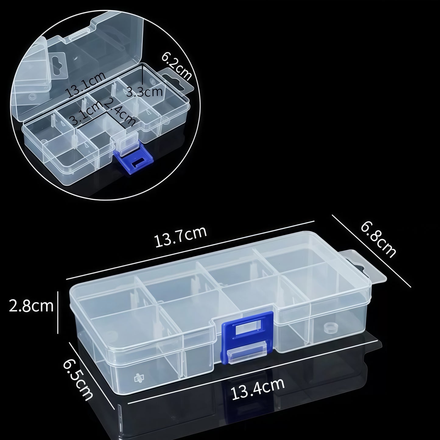 [M011]   Detachable Plastic Storage Box 1.0