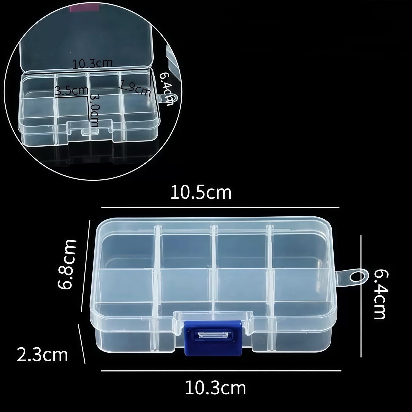 [M012]   Detachable Plastic Storage Box 2.0