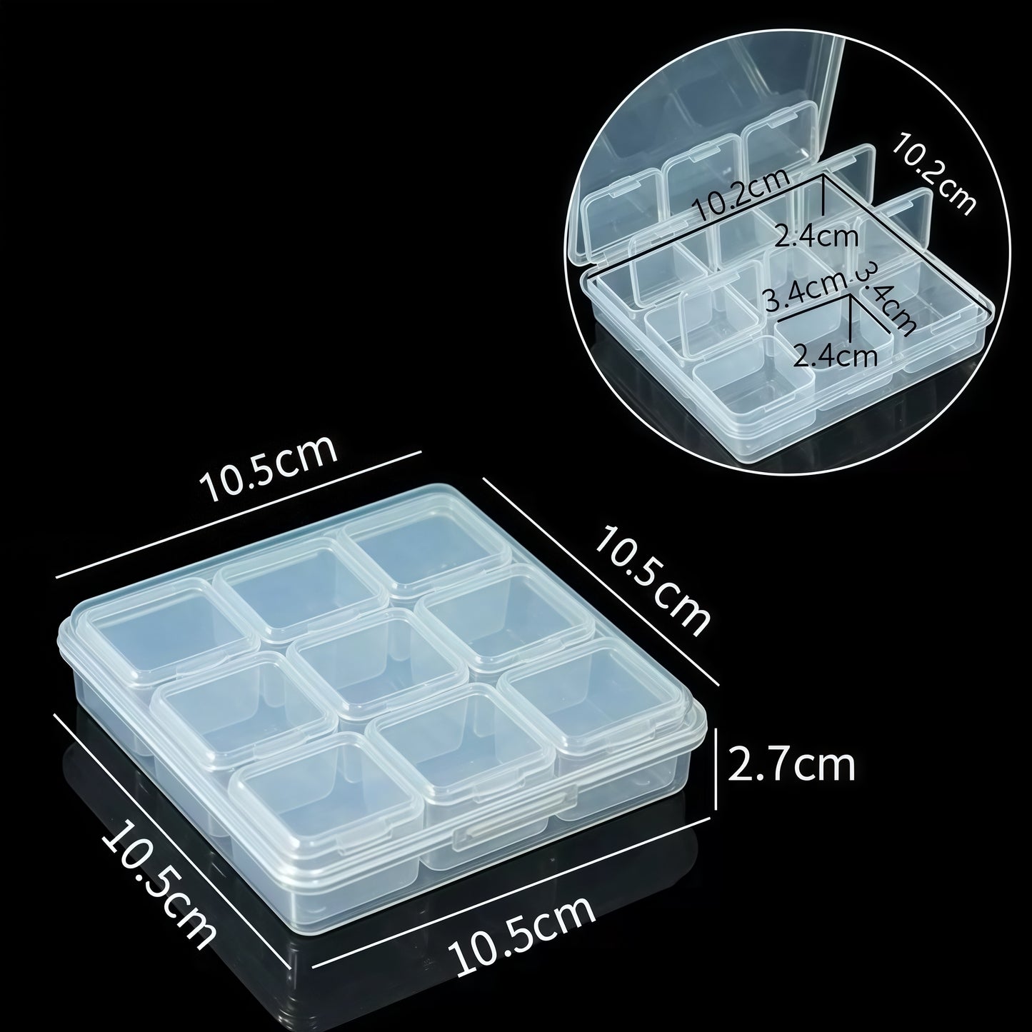 [M012]   Detachable Plastic Storage Box 2.0