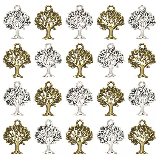 [P001]  Tree Of Life-High Quality Charms