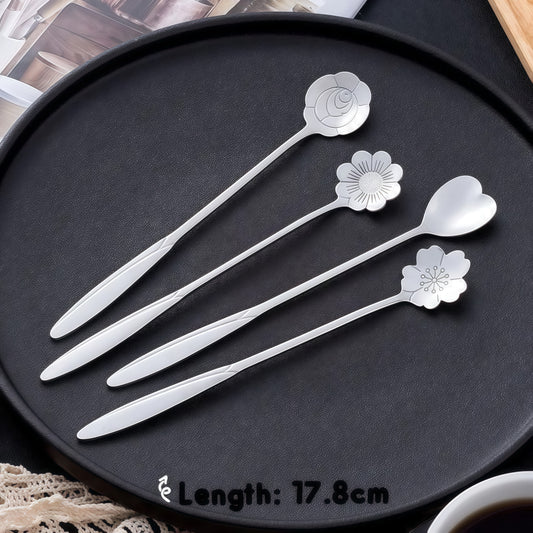 [M029]    Creative Long-Handled Spoon-High Quality Charms