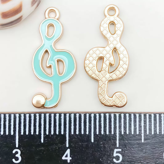 [P017]   Series Of Musical Symbols-High Quality Charms