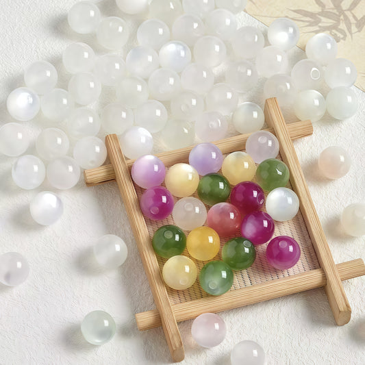 [K002]   Resin Color-Changing Cat's Eye Beads