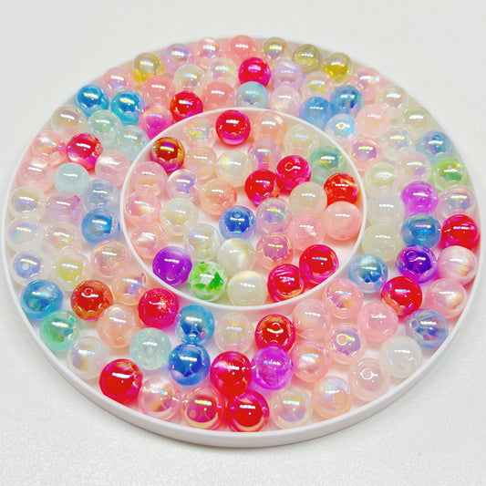 🆕[R011]   Between The Rainbows-High Quality Resin Beads(For DIY Pen/Keychain/Phonechain)