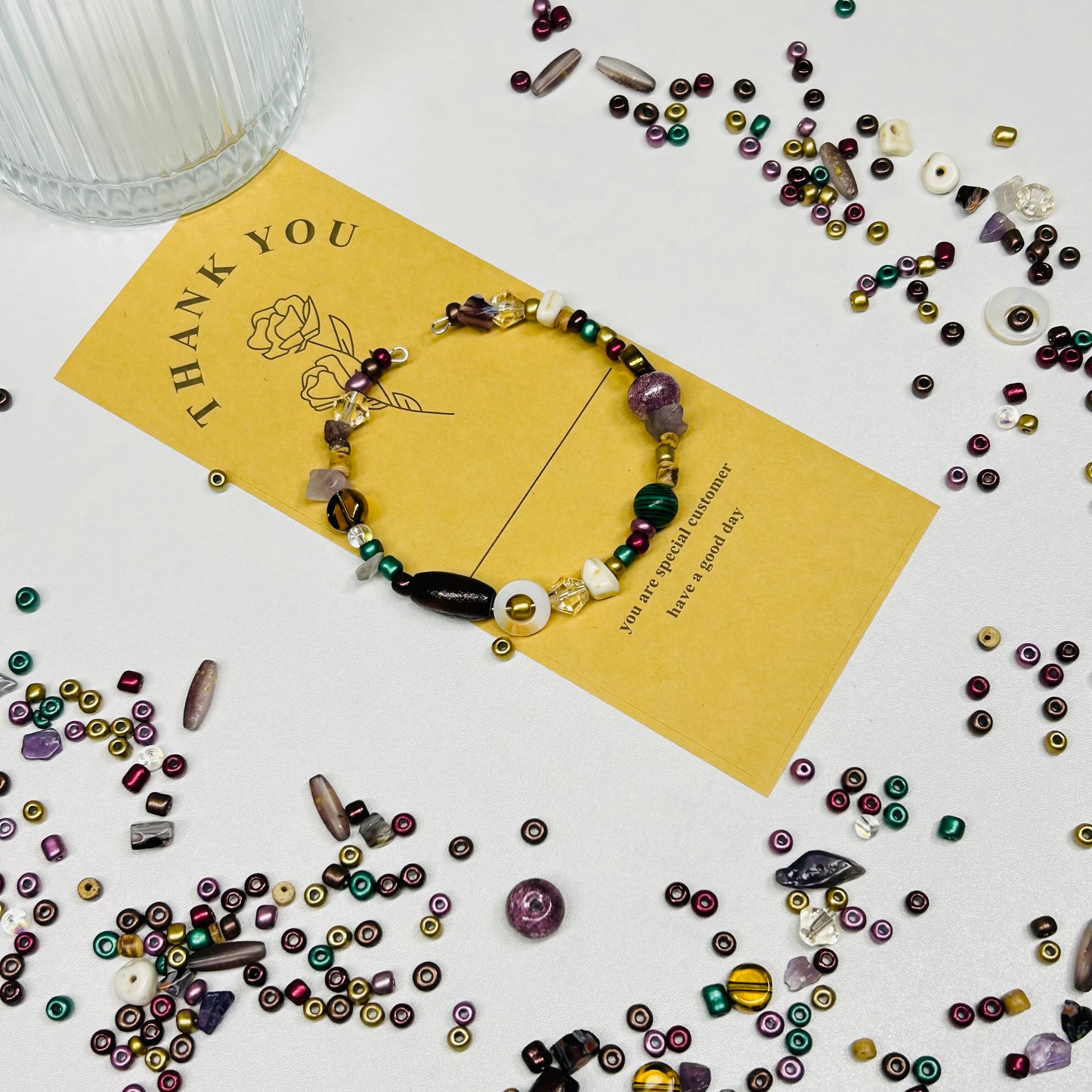 Crystal[S017]  Amora Violet🌈✨-High Quality Seed Beads