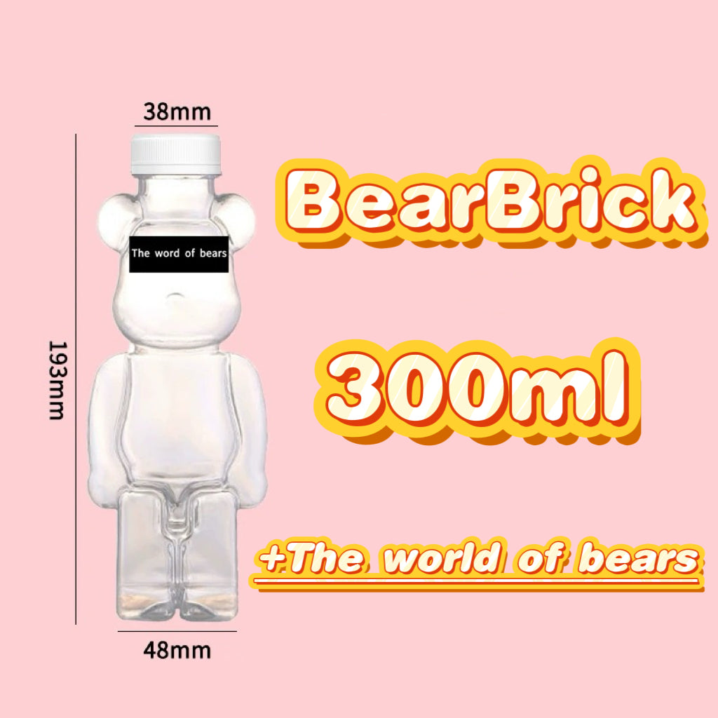 [M034]    BE@RBRICK Plastic Bottle(150ml/300ml)