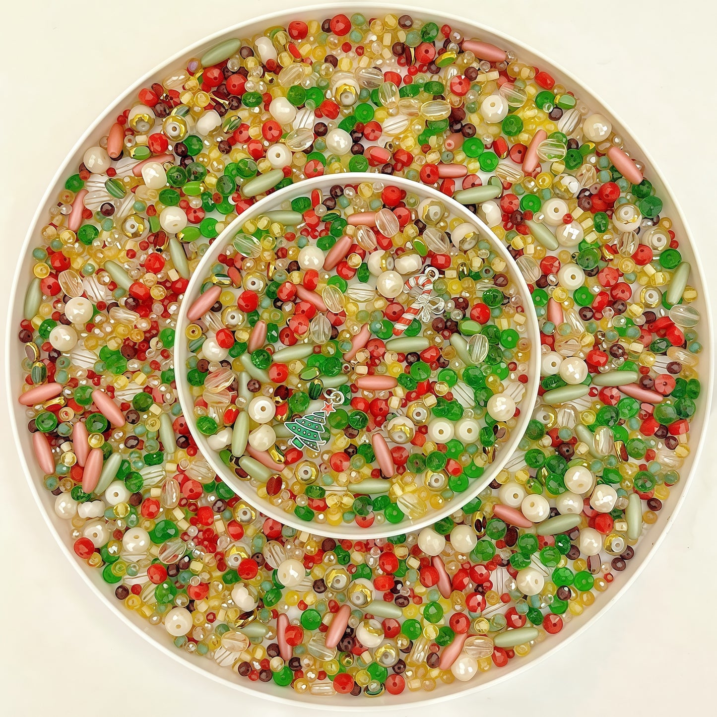 Crystal[S033]   Berry Rice Christmas🌈✨-High Quality Seed Beads