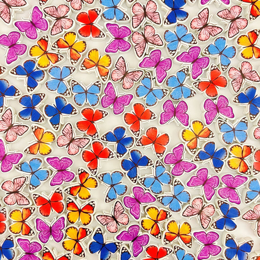 [K003]   🦋Field Of Butterfly-High Quality Wooden Beads