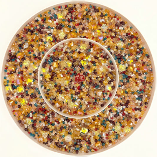 Crystal[S044]   Fallen Leaves🌈✨-High Quality Seed Beads