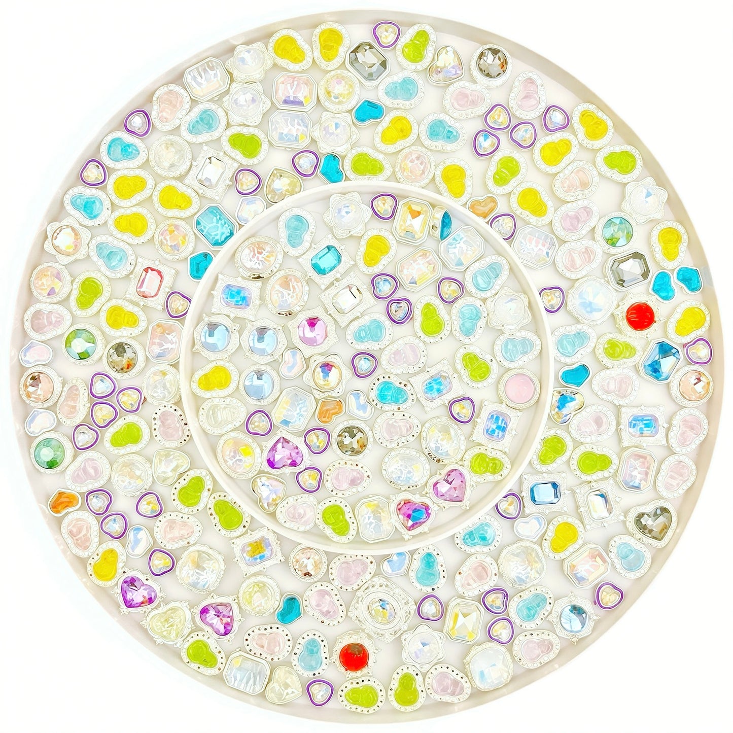 [F001]   ⭐Multi-Holes Shiny Spacer✨️