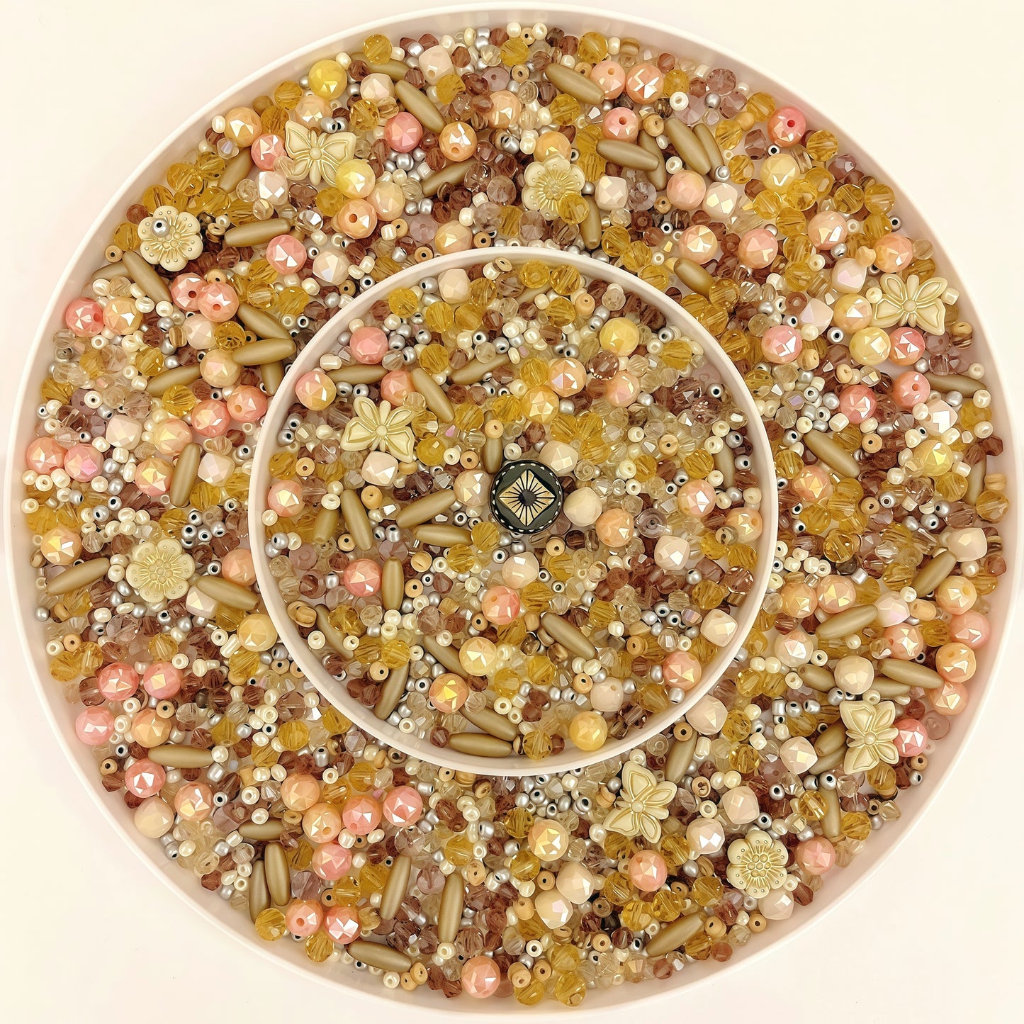 Crystal🆕[S052]   Strawberry Lemonade🌈✨-High Quality Seed Beads