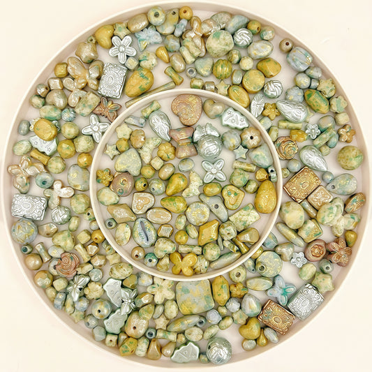 🆕 [R018]   Whimsical Stone-High Quality Acrylic Beads