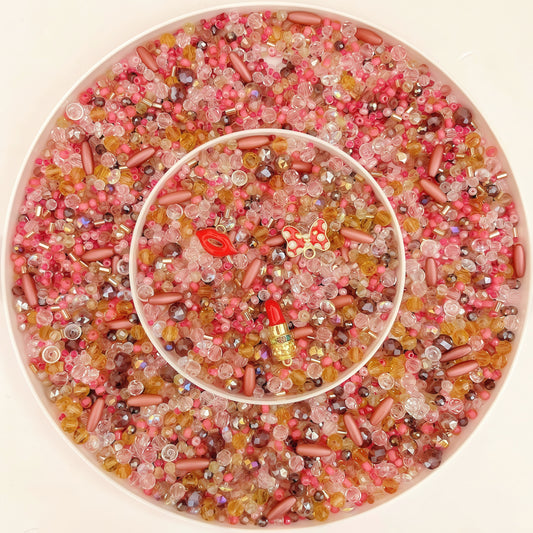 Crystal🆕[S057]   Honey Blush🌈✨-High Quality Seed Beads