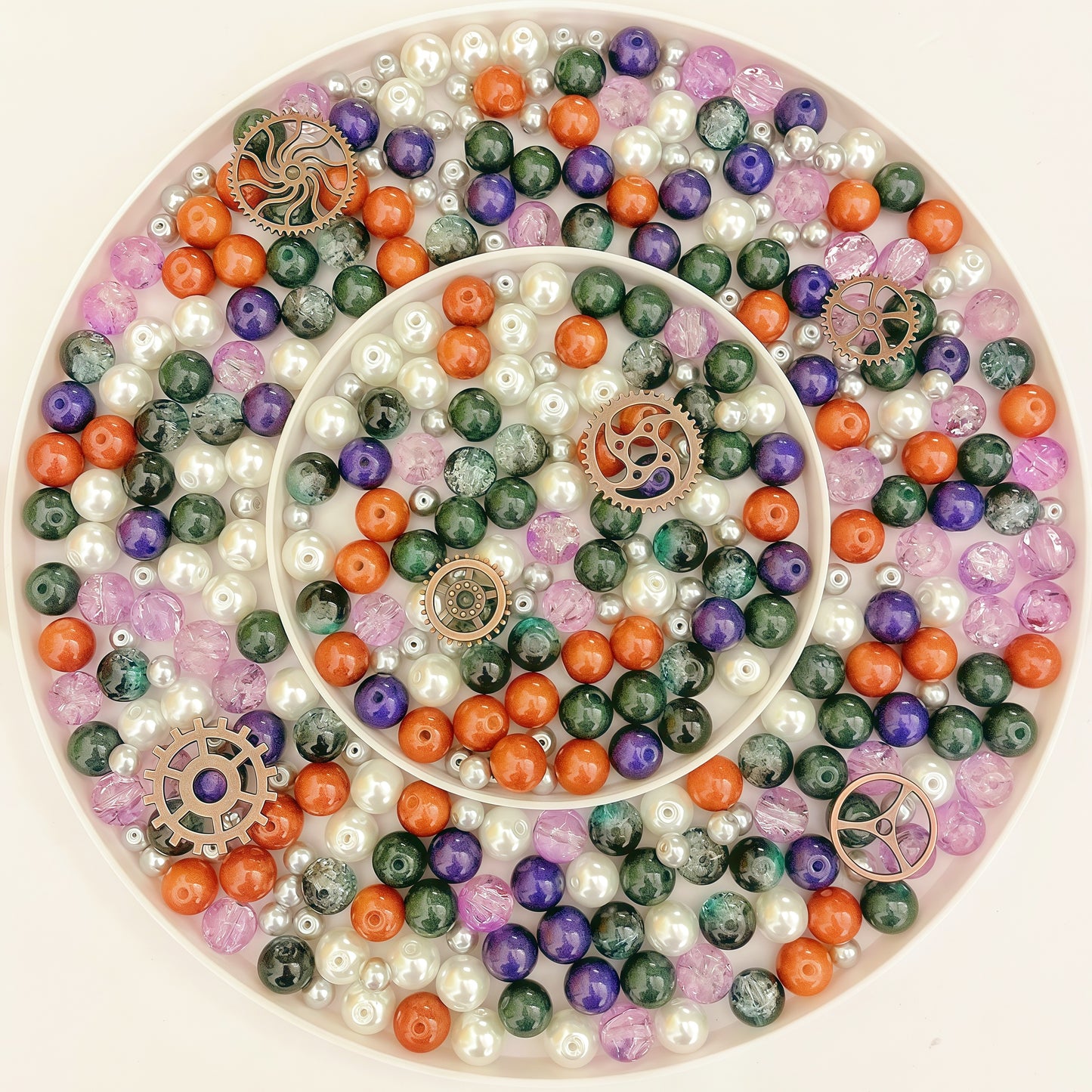 🆕[A040]   🎃Crank Up The Spooky-High Quality Glass Beads