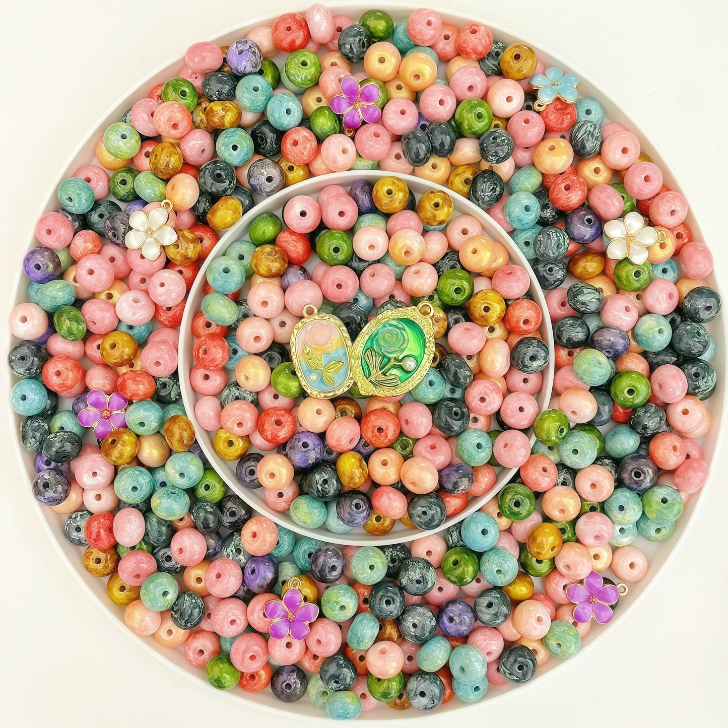 🆕[A020]   🌹Monet's Garden 2.0-High Quality Oil Painting Beads