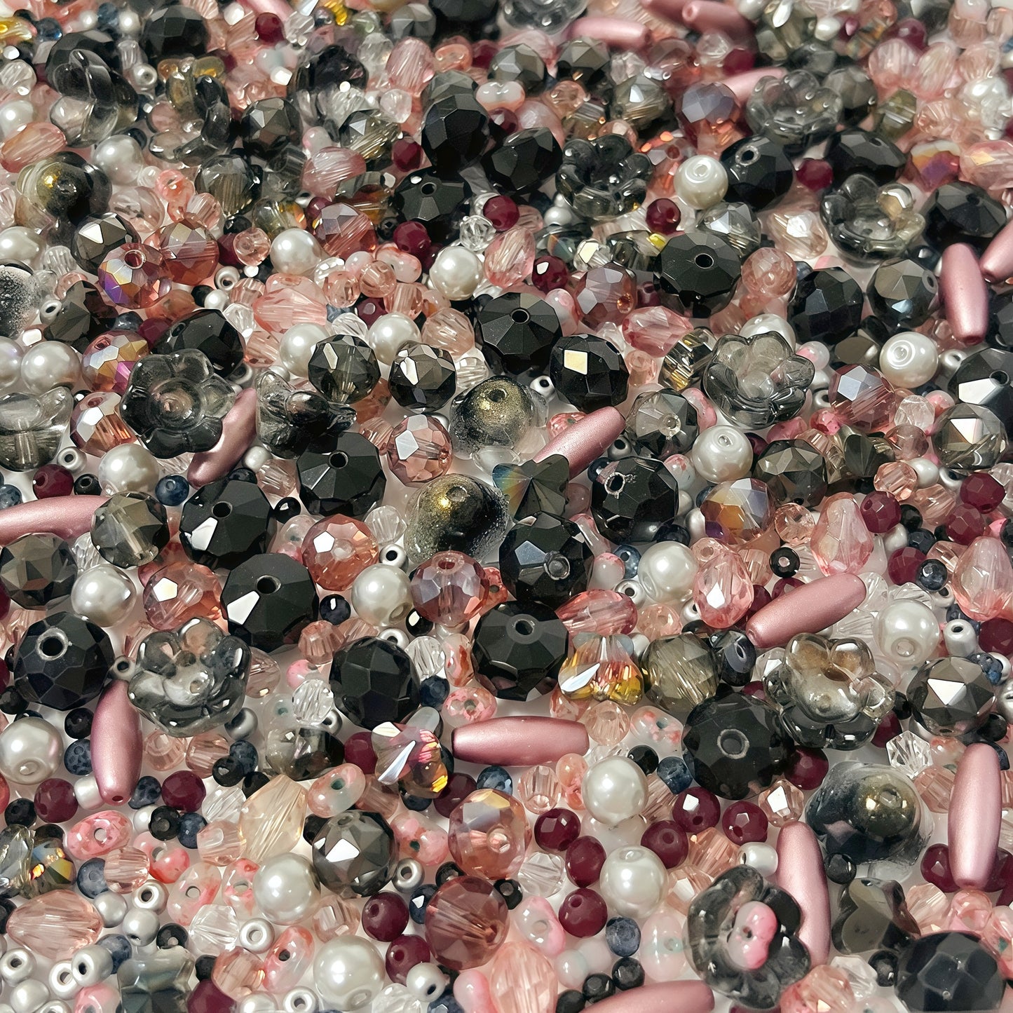 Crystal🆕[S058]   Midnight Blush🌈✨-High Quality Seed Beads