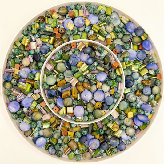 🆕[N001]  🐚Dreamtide Pearls-Shells Beads Mix