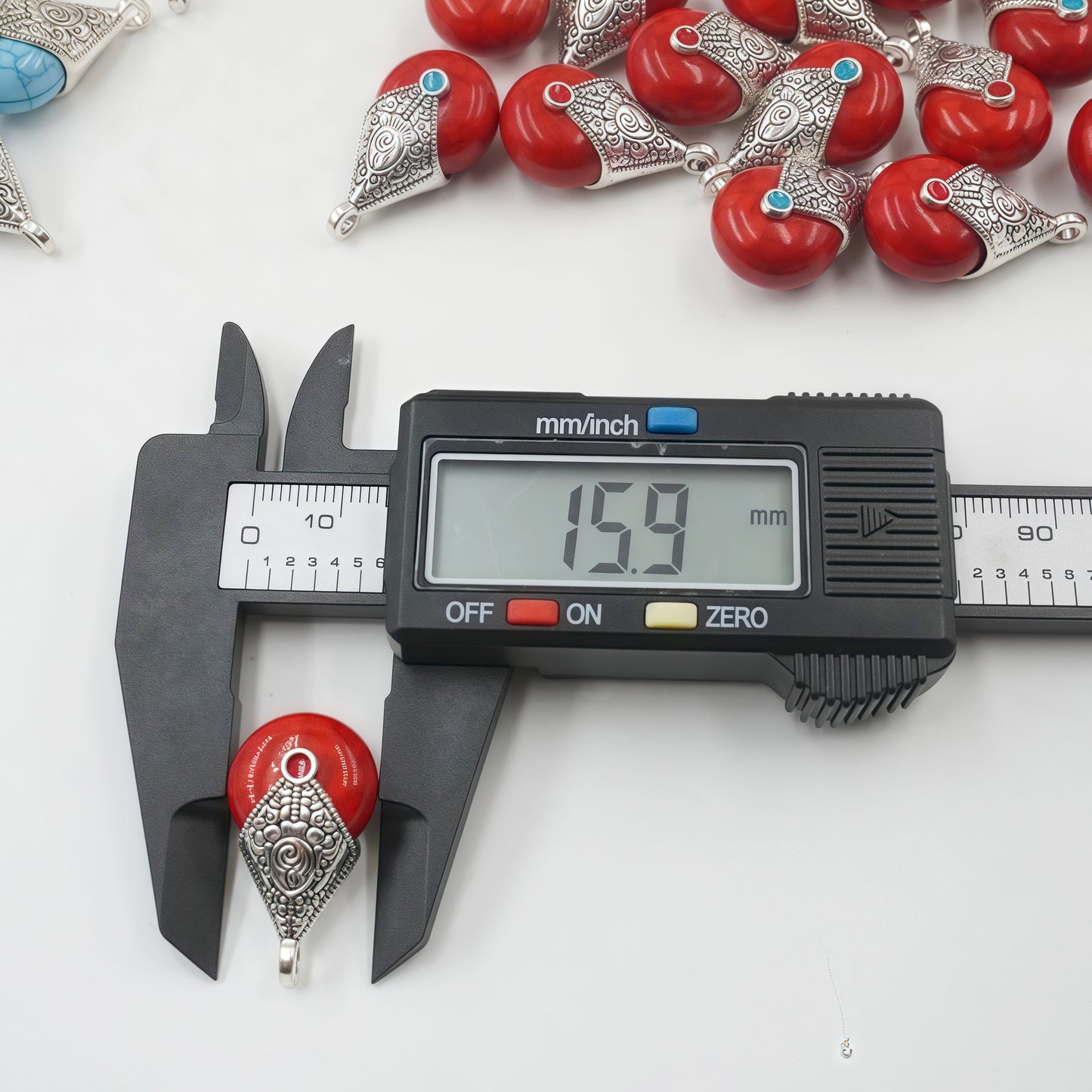 [P032]   Nepal National Style Ice Pendant-High Quality Vintage Pendant