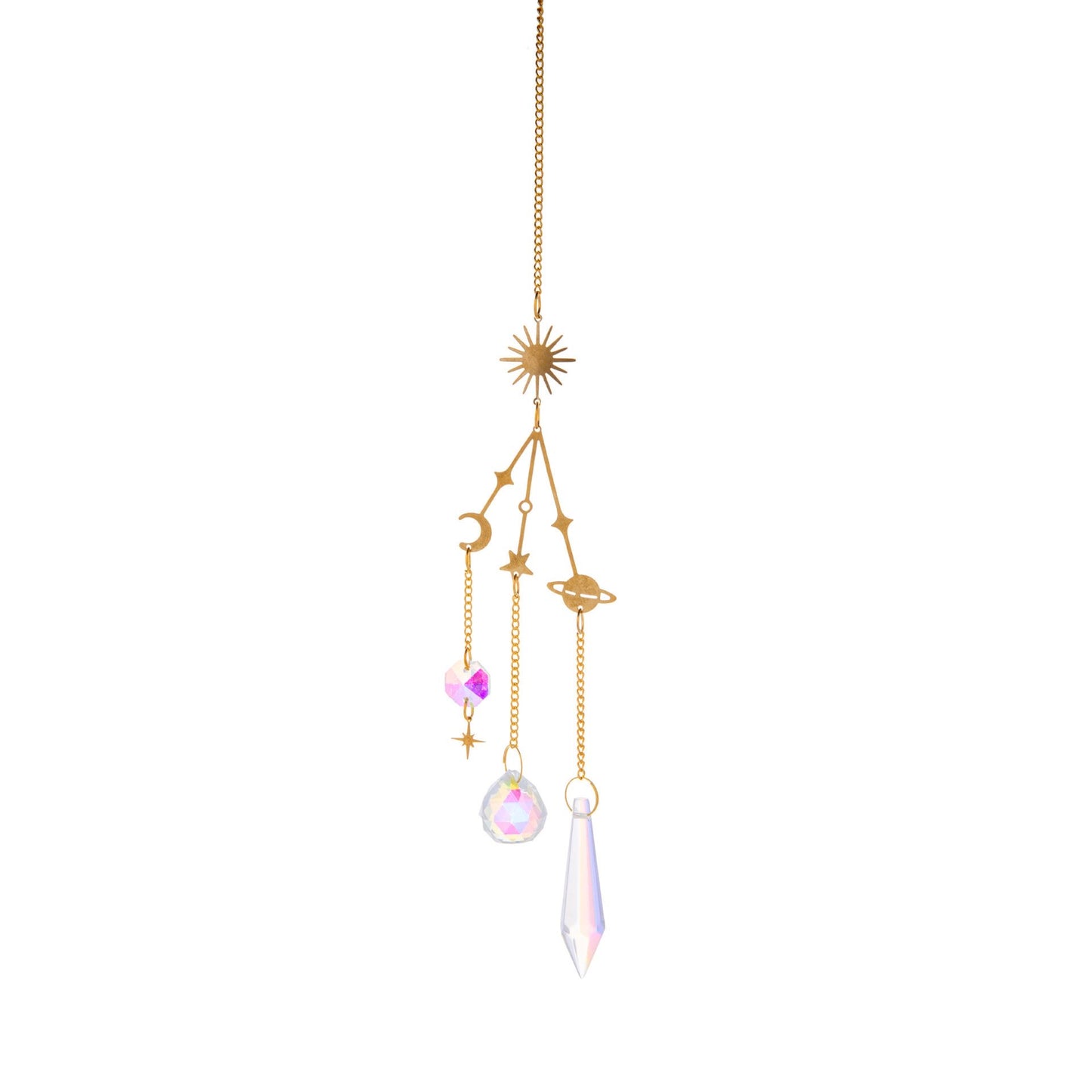 🆕[P035]   Crystal SunCatcher-Diy Wind Chime Pendant
